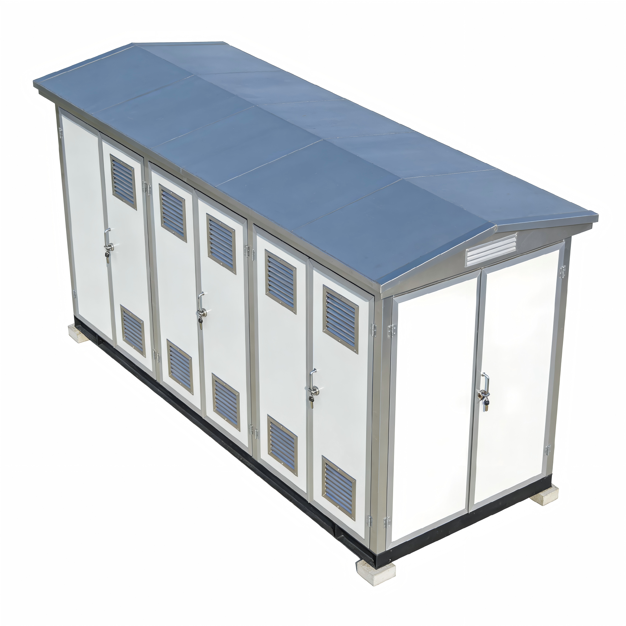 Improved, efficient, and safe YBW-12/0.4 European-style outdoor prefabricated substation