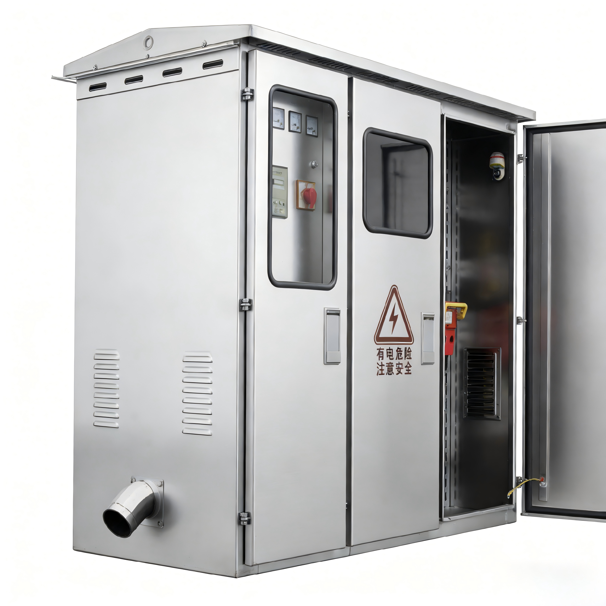 Small and cost-effective multifunctional JP comprehensive distribution box with short circuit, overload, overvoltage, and leakage protection