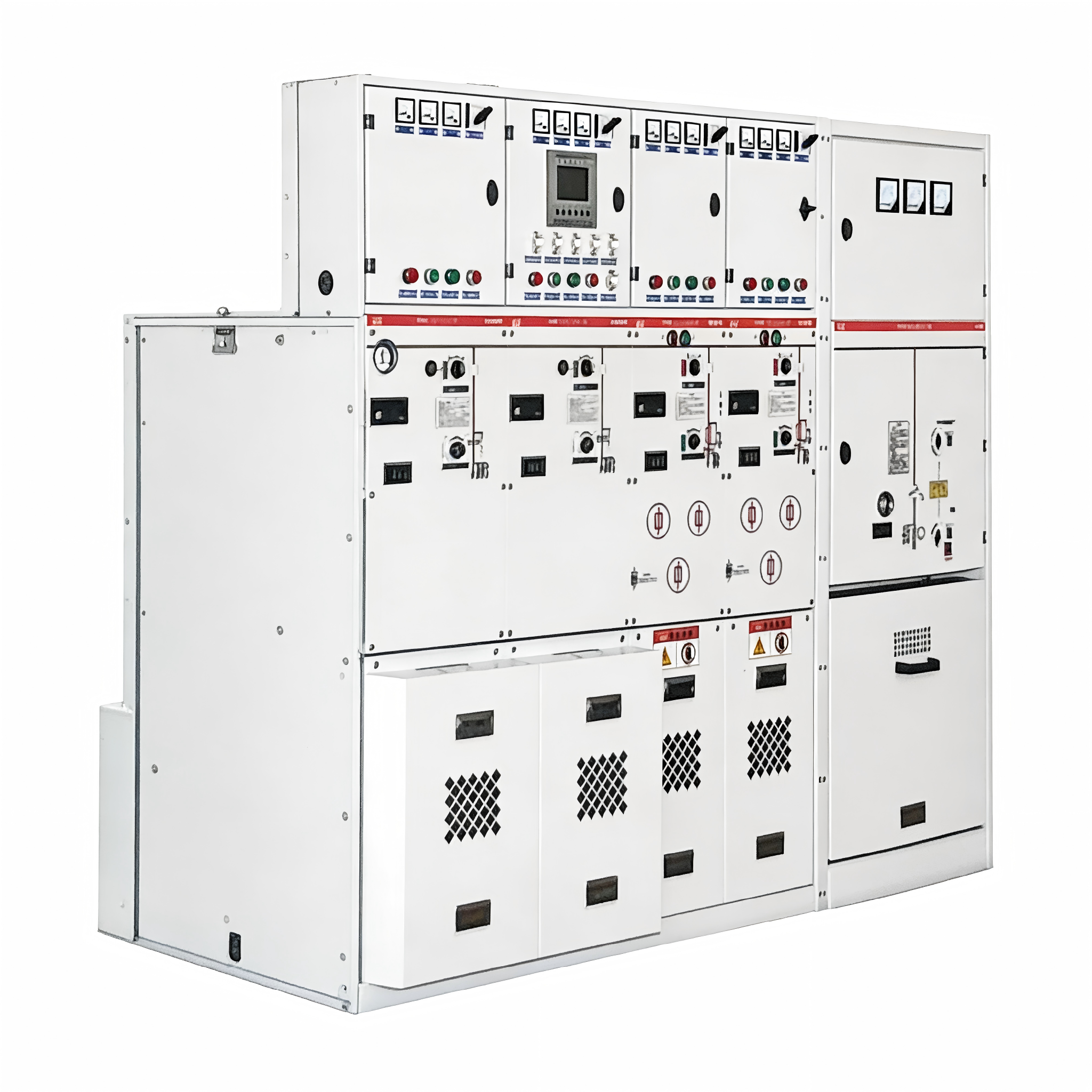 SRM □ -12 Fully enclosed and insulated expandable ring network switchgear suitable for multiple boundary systems