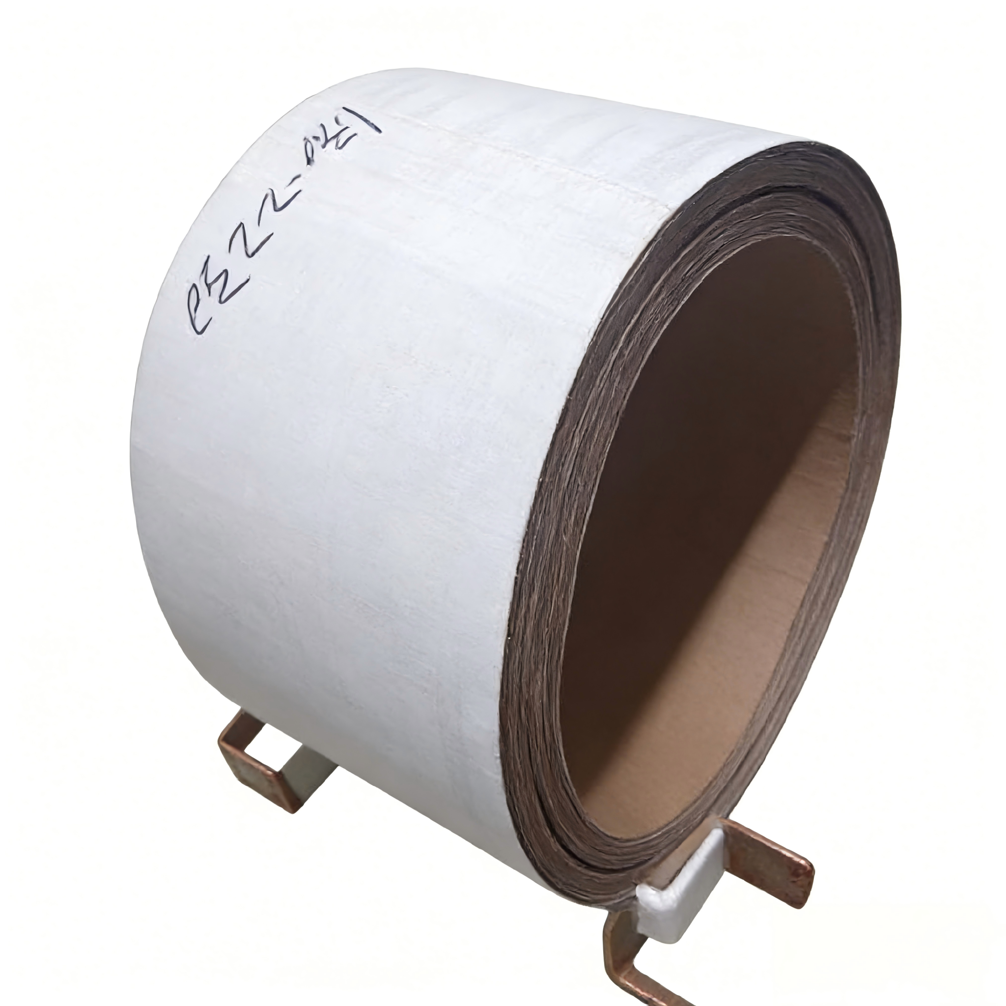 Low voltage foil wound coil of flame-retardant and pressure resistant oil immersed transformer