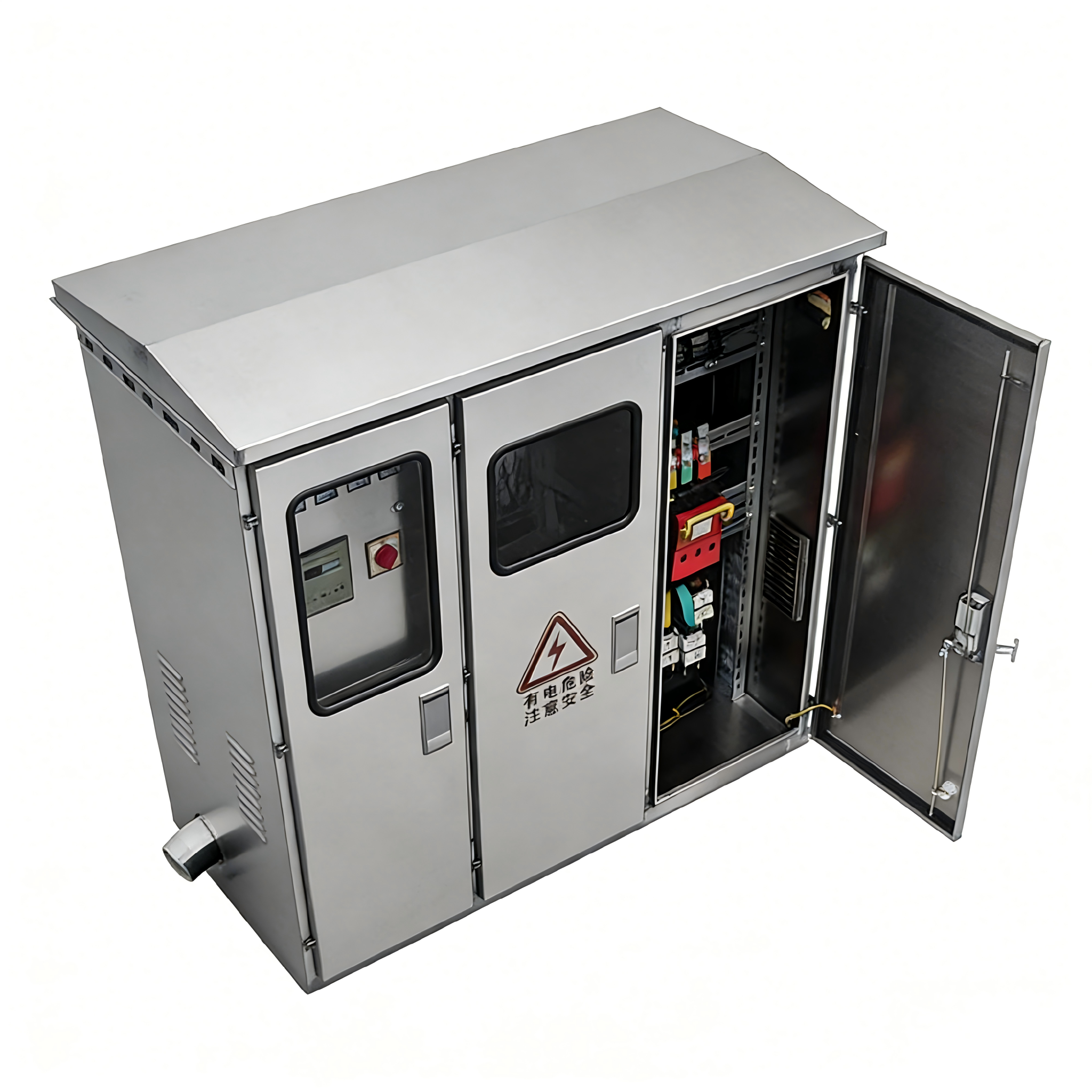 Small and cost-effective multifunctional JP comprehensive distribution box with short circuit, overload, overvoltage, and leakage protection