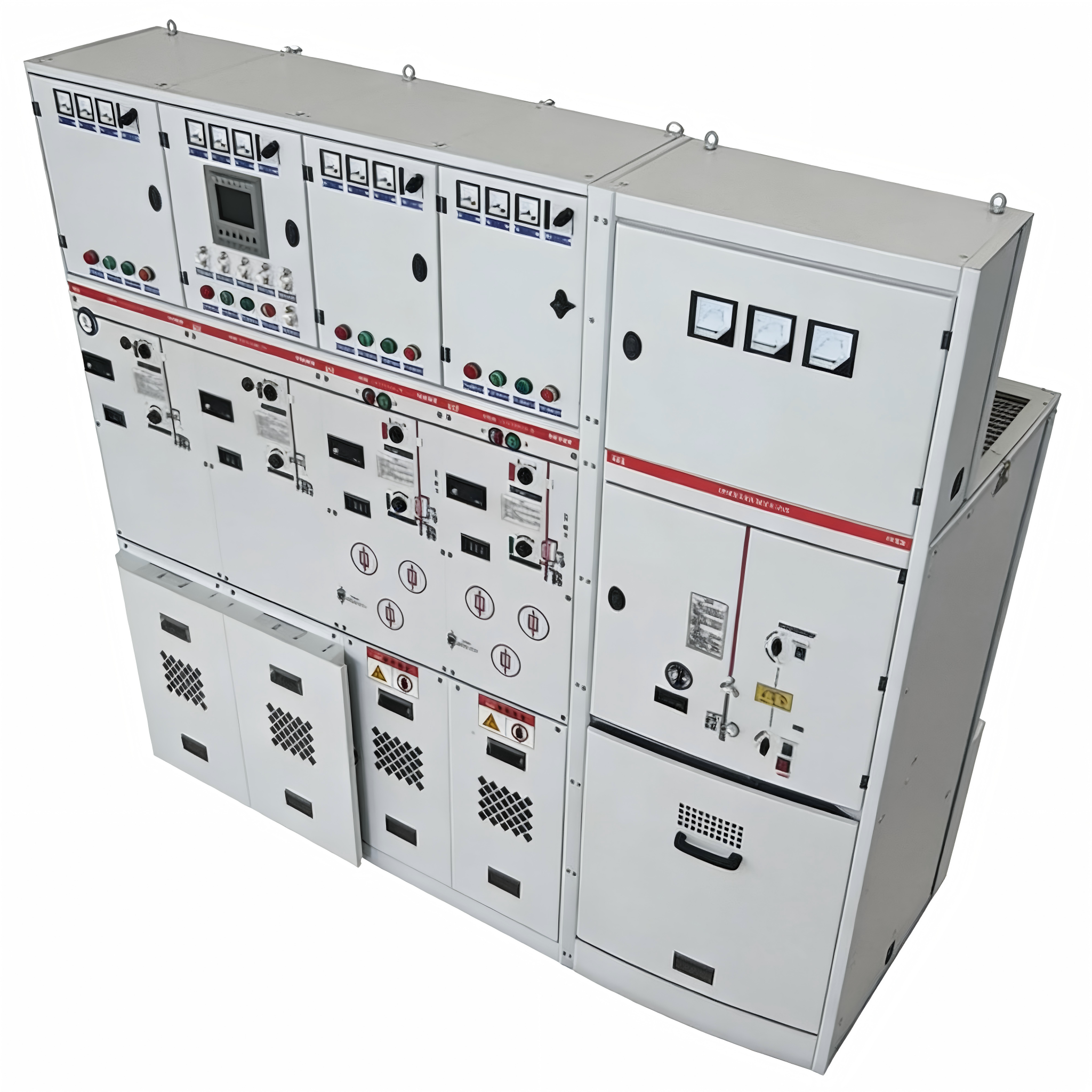SRM □ -12 Fully enclosed and insulated expandable ring network switchgear suitable for multiple boundary systems