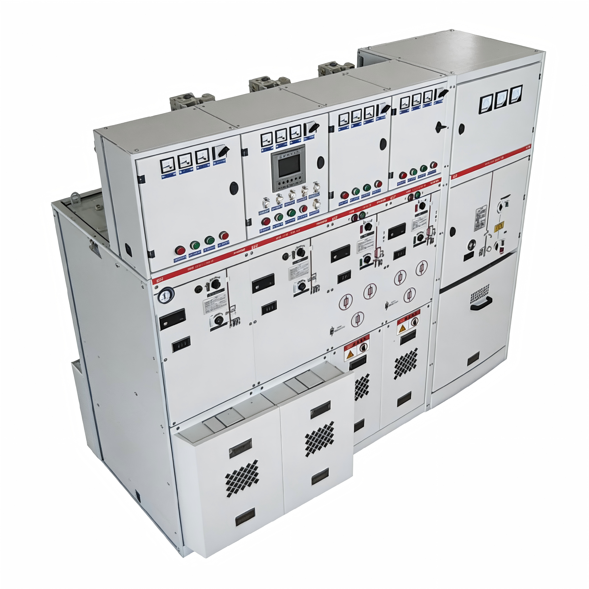 SRM □ -12 Fully enclosed and insulated expandable ring network switchgear suitable for multiple boundary systems
