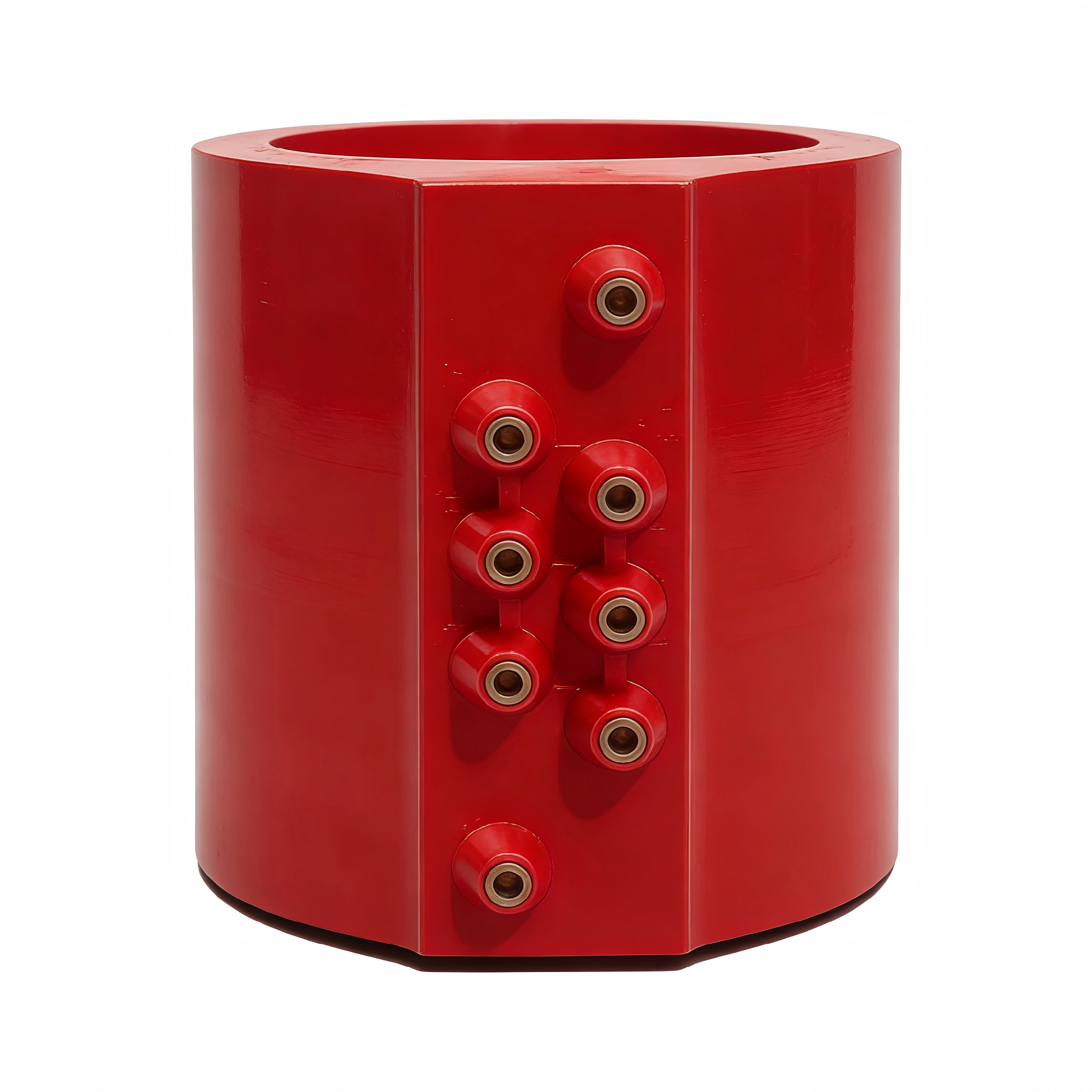 Low loss, high-temperature resistant epoxy resin poured high-voltage coil